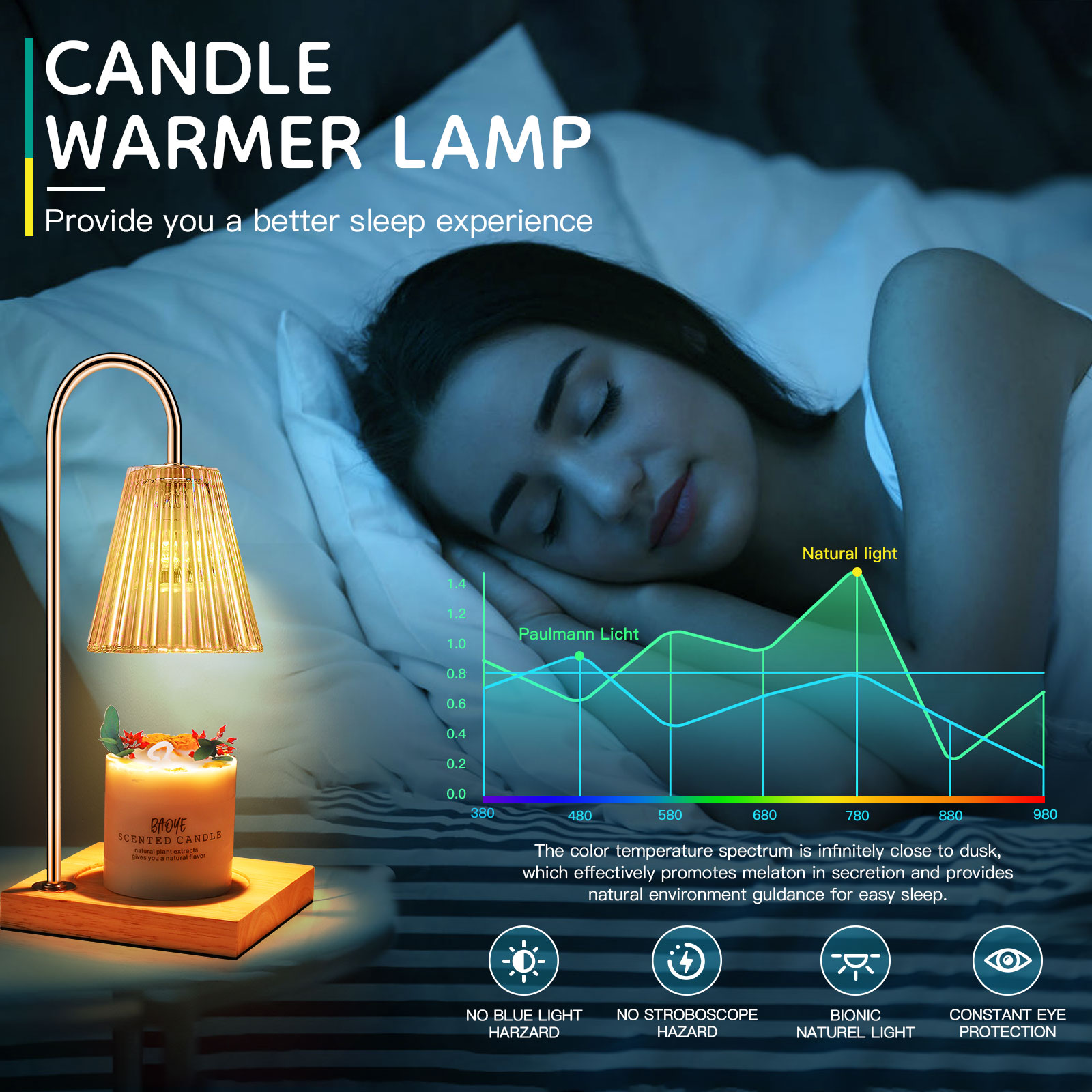 Home Fashion Simple Lighting Aromatherapy Lamp