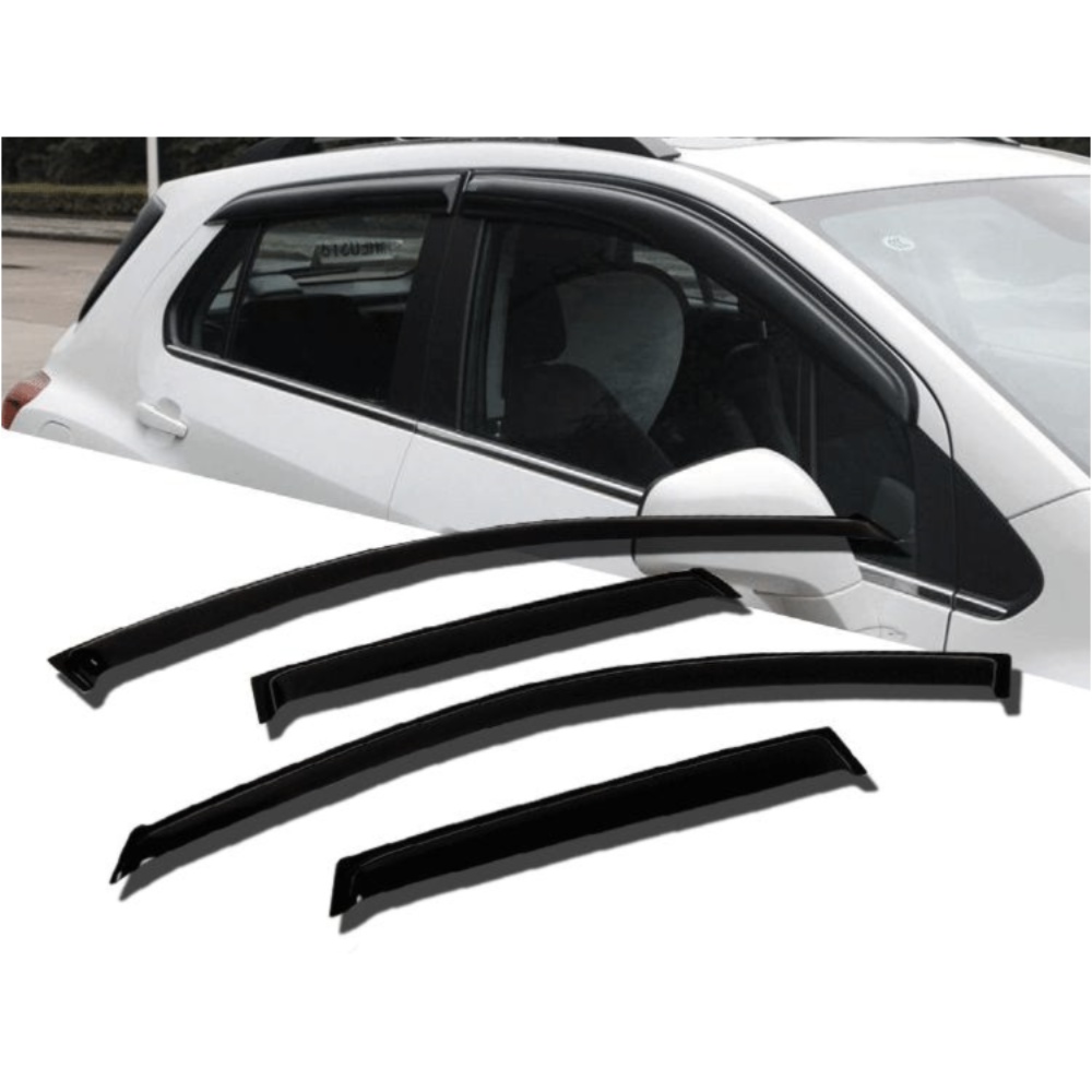 4pcs Out Channel Style Sun Rain Window Visors Visor For 94654
