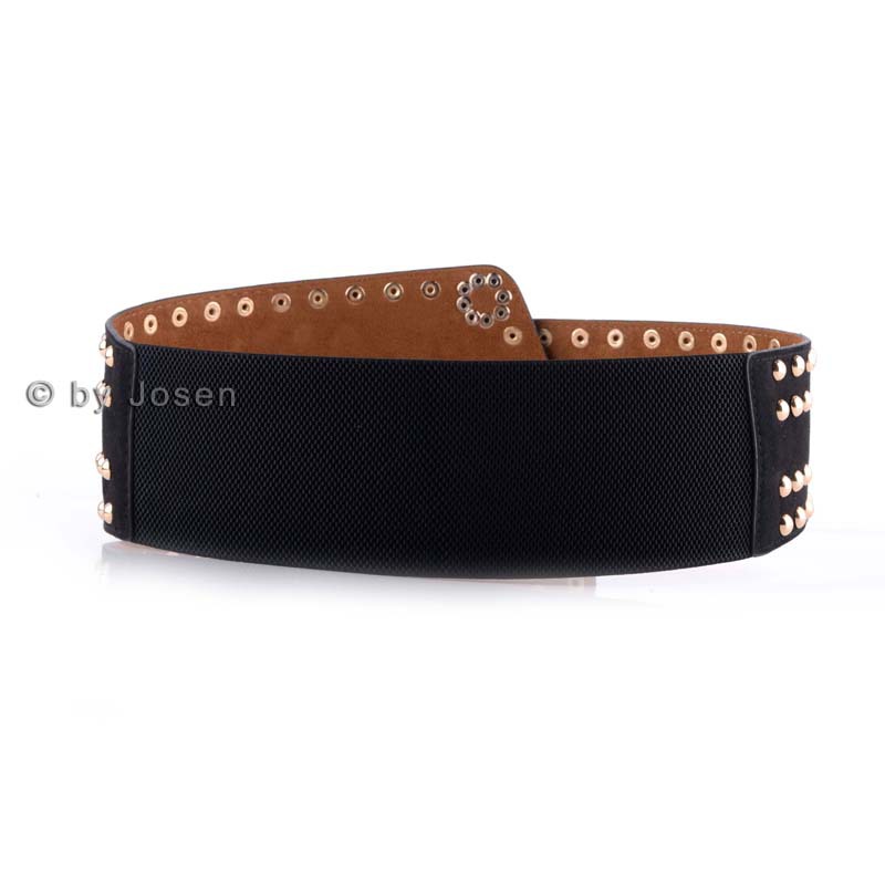 Title 1, Personalized Rivet Punk Ladies With Elastic Wid...