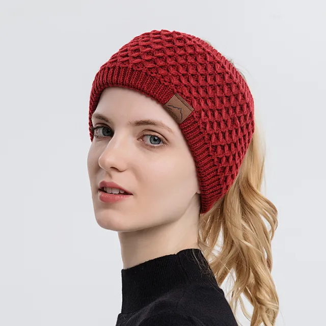 Wool Hair Band Face Wash Wide Brim Sports Headband Red - Shop at LoveMi