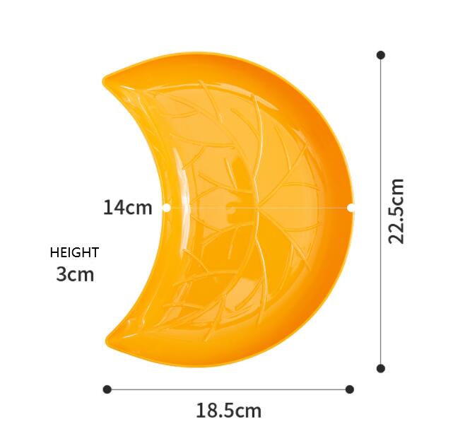 Household Food Grade Plastic Spit Bone Tray Dining