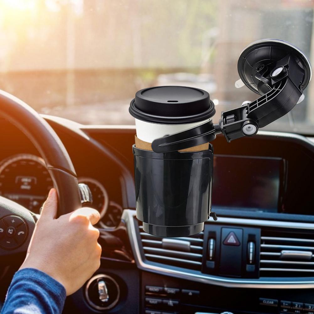 Adjustable Suction Cup Type Mobile Phone Holder Car Water · Black