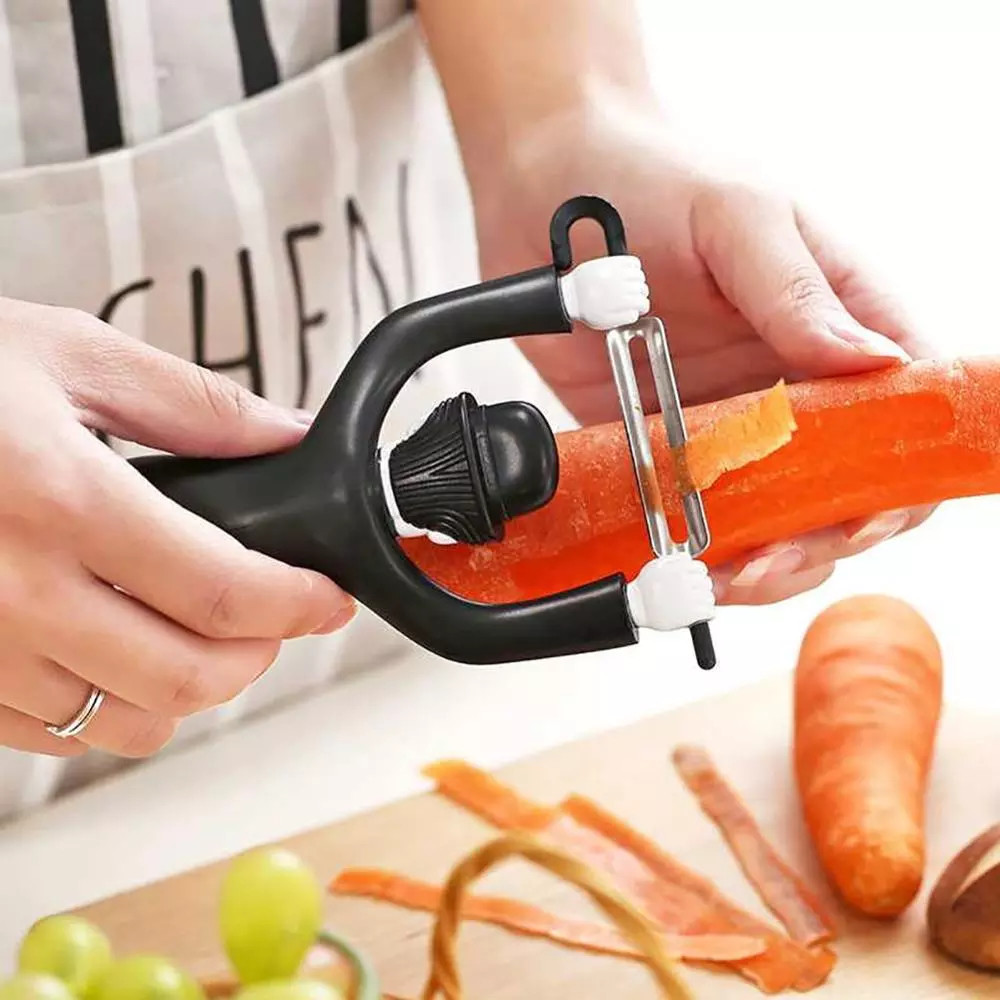 Title 1, Handheld Fruit Vegetable Peeler Creative Plasti...