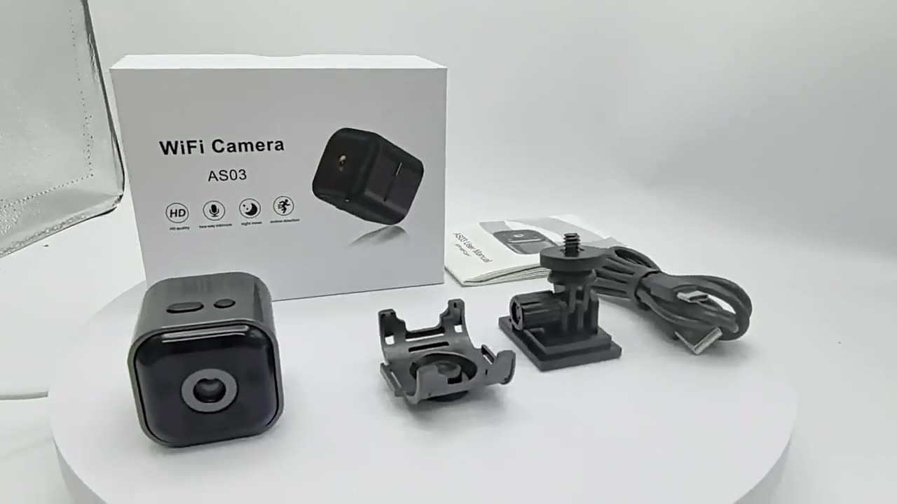 Hot-selling AS03 Camera HD Night Vision Security Home Smart WiFi Voice Remote Viewing Camera — foto 2