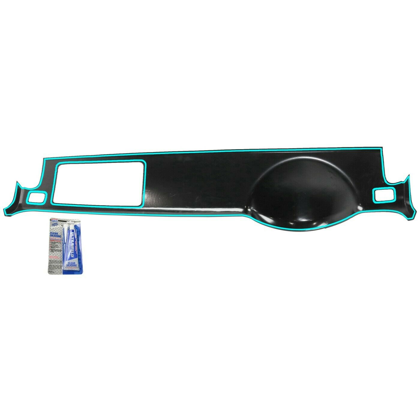 Dash Cover For 2007-2014 Chevrolet Silverado 2500 HD Dark Brown — foto 3