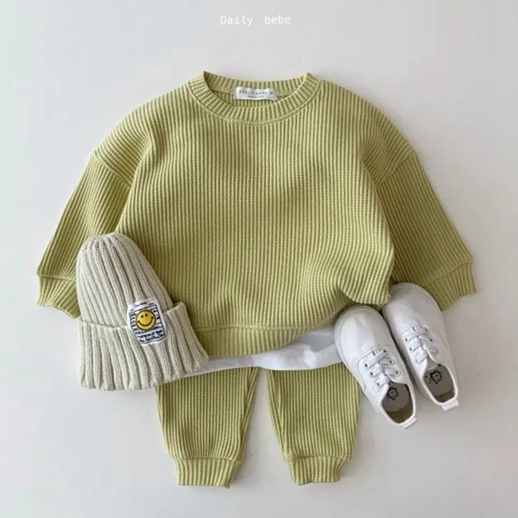 Infant Children's Clothing Sports Suit Spring and Autumn Korean