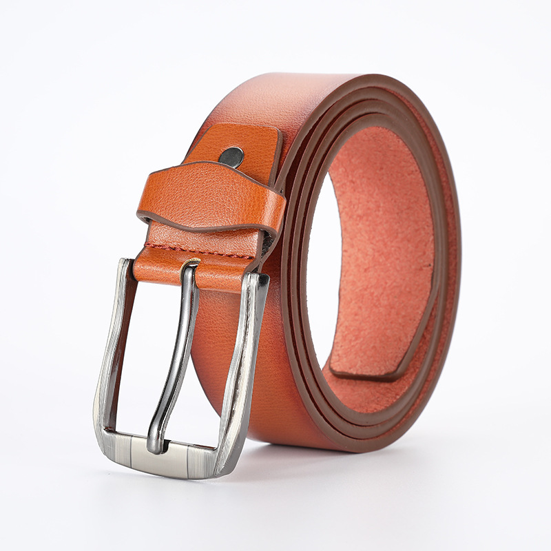 Pattern buckle brown