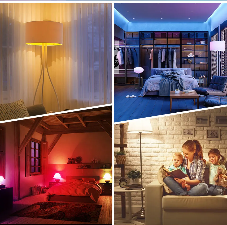 Explosive WiFi Smart Bulb Color Tone Voice Control Bulb – image 5