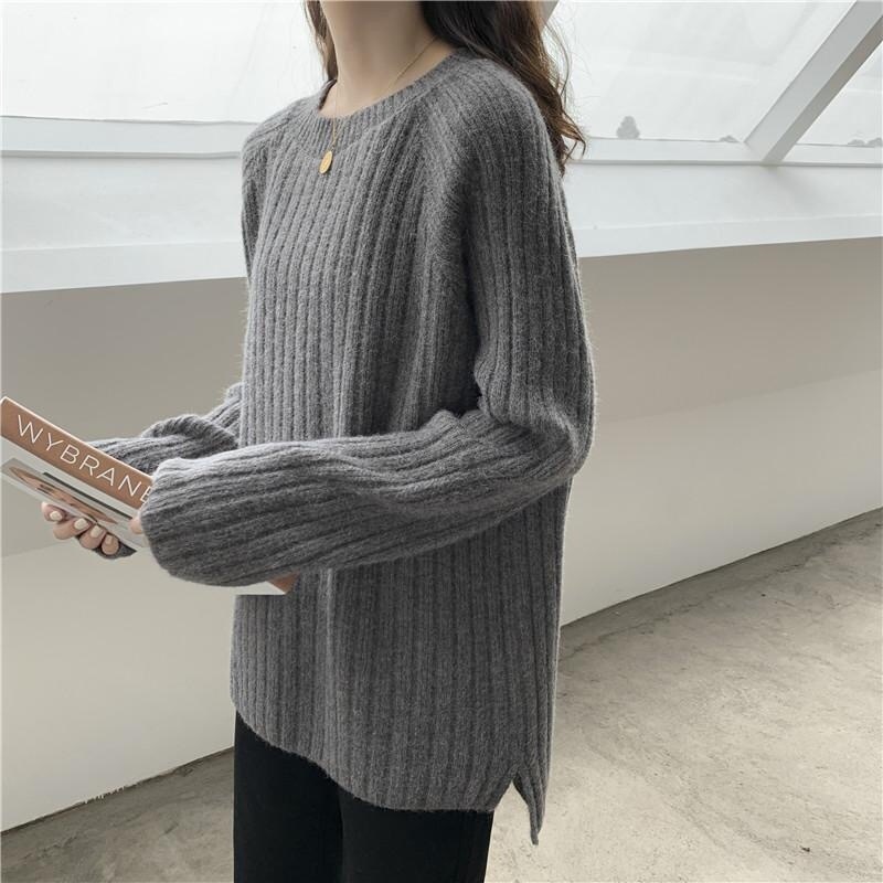 Title 2, Maglione pullover a maniche lunghe da donna Nuo...