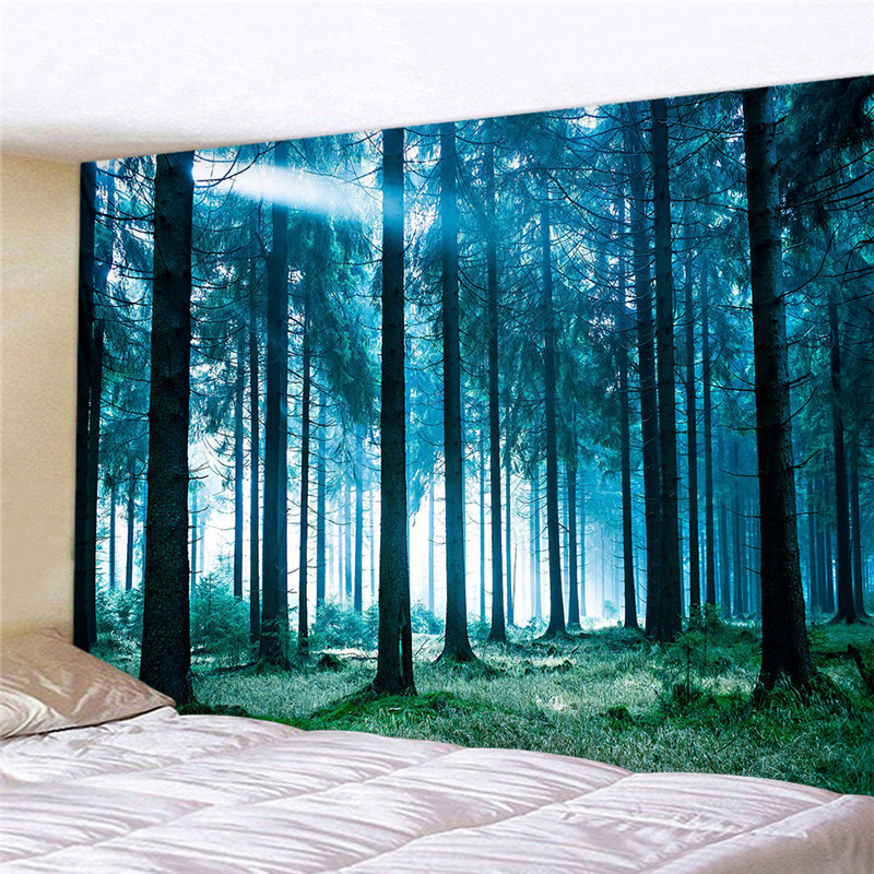 Rectangular Plush Wall Tapestry, picture 1 of 12