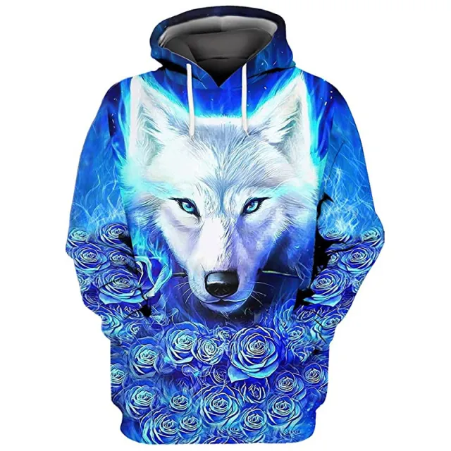 Europe And America Cat Dog And Cow Men's Casual 3d Digital Sweater Wyy10151406 - Shop at LoveMi
