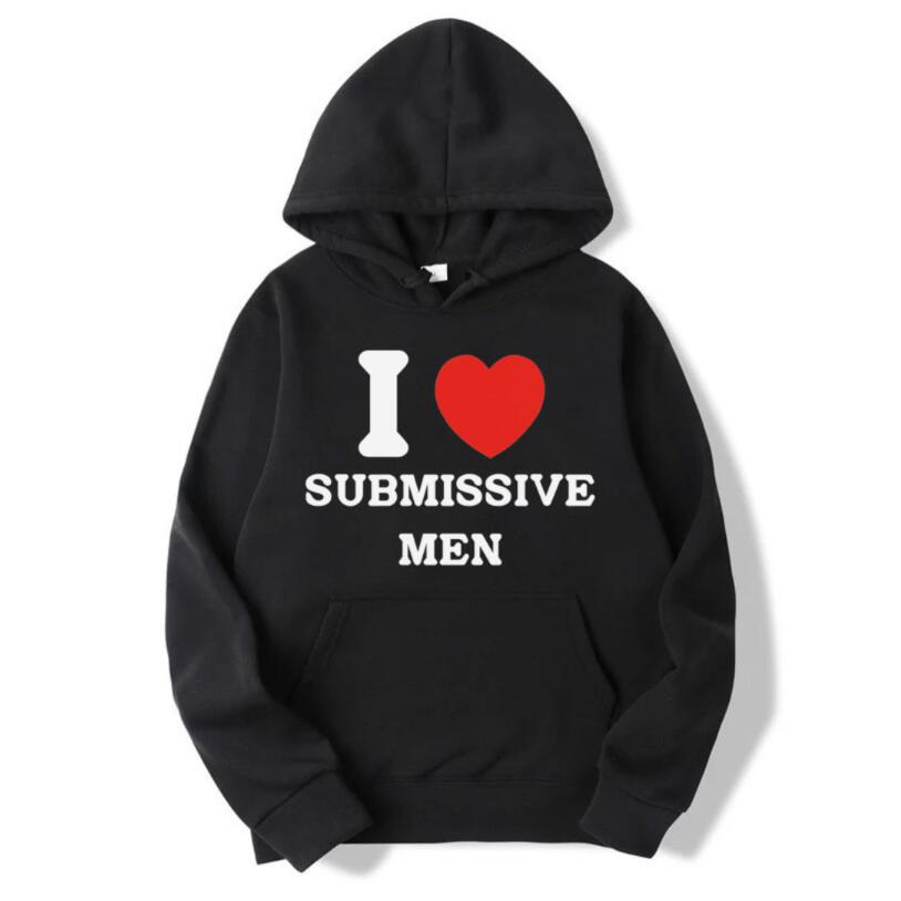 Men's European And American Printed Hoodie