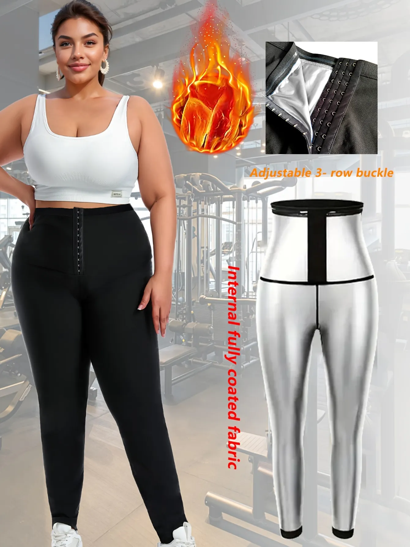 Sauna Leggings Suits For Women Sweat Pants
