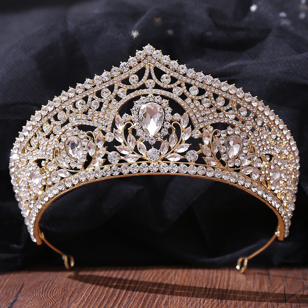 Wedding Photography Bride Crown Alloy Rhinestone Headwear
