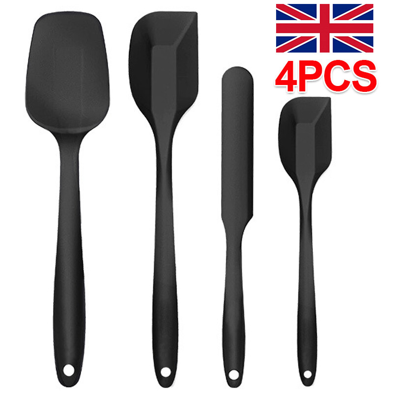 Silicone Spatula Set Of 4 Pcs 315 Heat-Resistant Non Stick Rubber Spatulas — image 3
