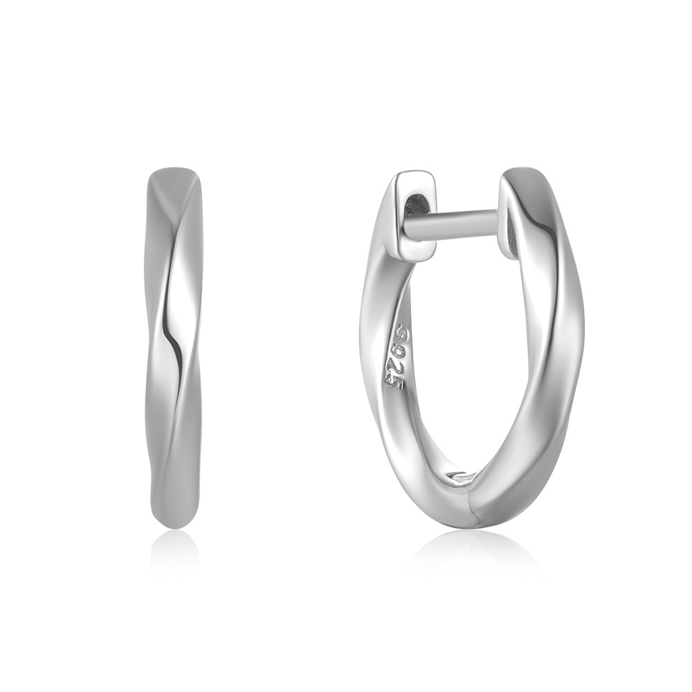 Title 5, S925 Sterling Silver Twisted Temperament Wild E...