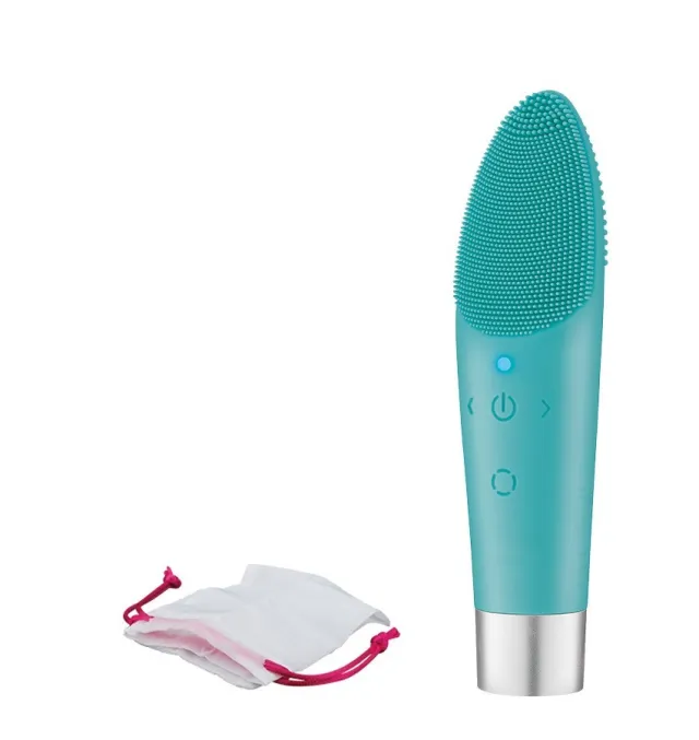 Ultrasonic Massage Women's Silicone Lady Shaver Blue - Shop at LoveMi