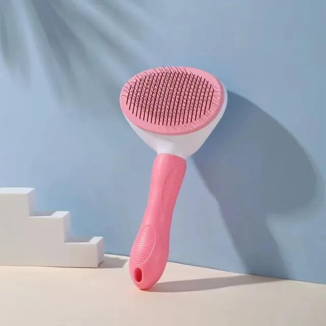 Pet Comb Hair Removal Needle Pink - Shop at LoveMi