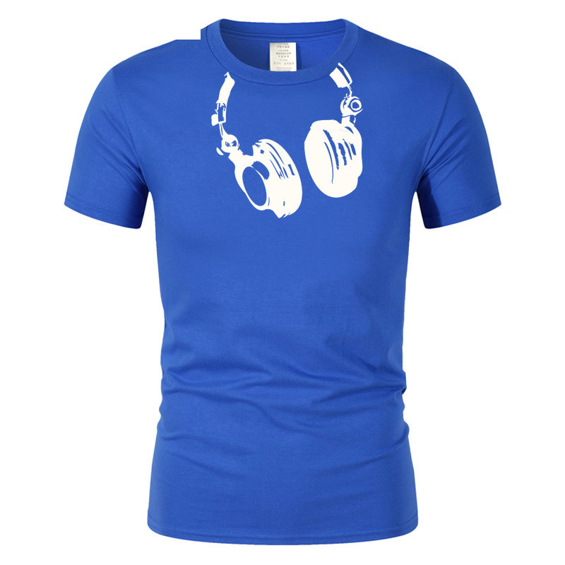 Title 9, Mens Summer Polyester Headphones Image T-Shirt...