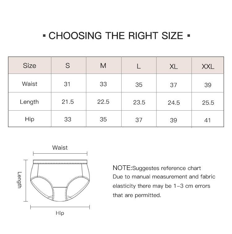 Title 1, Printed Four-layer Large Size Physiological Pants