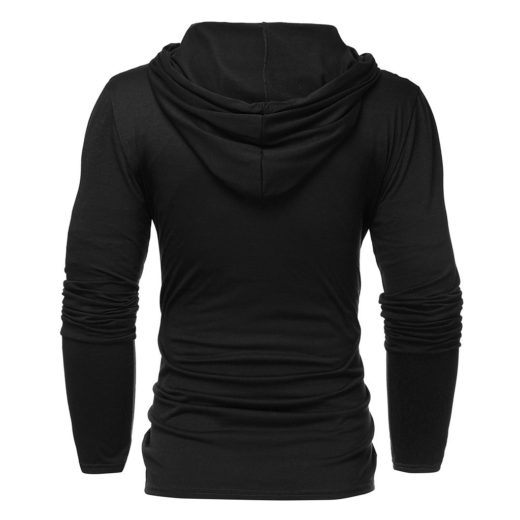 Title 5, Einfarbiger Tether-Langarmpullover mit durchboh...