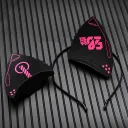 Cat Ears Black Pink