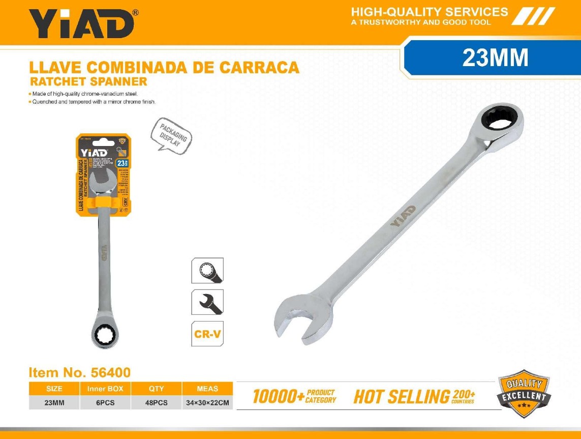 23mm High-grade Fixed Ratchet Wrench-Only Support Self-pickup, And The Free Shipping Price Is An Anti-auction Price