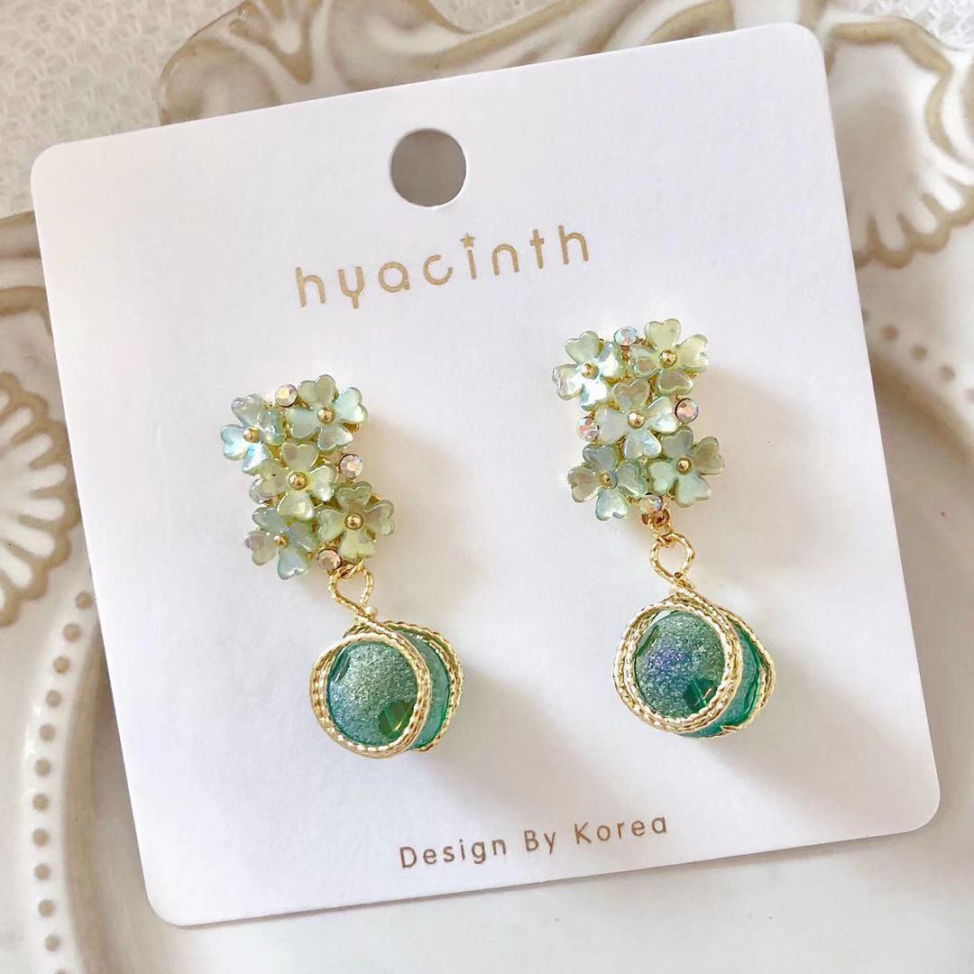 Delicate Green Earring Mosquito Coil Dish