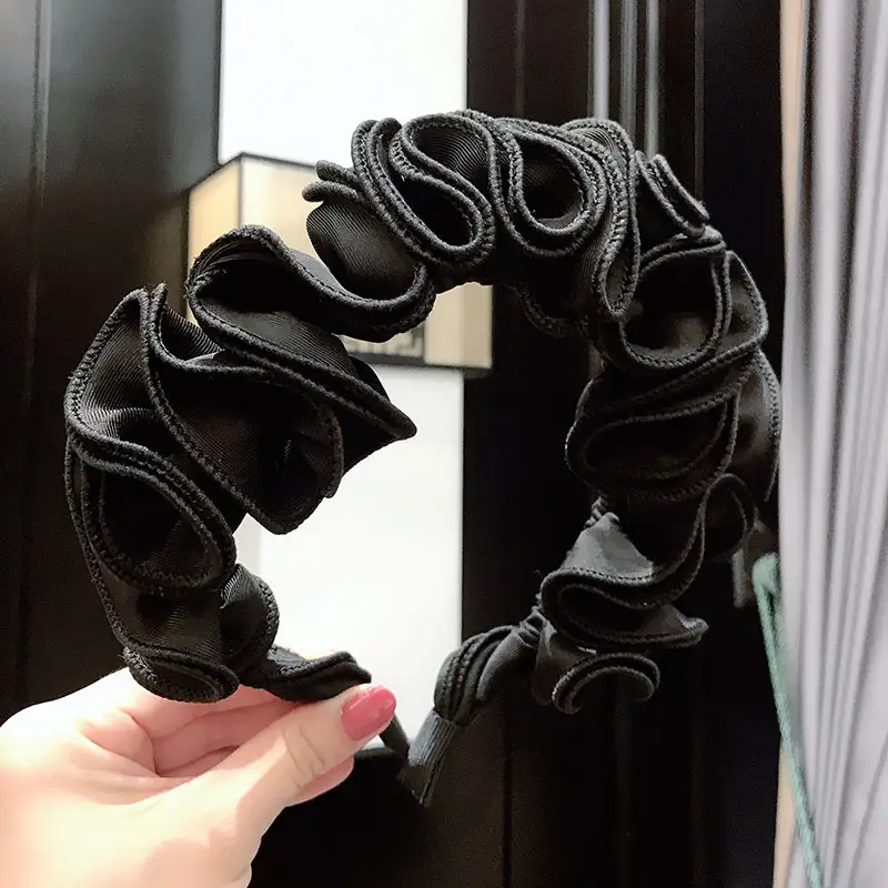 Women's Candy Color Fabric Pressed Hair Band