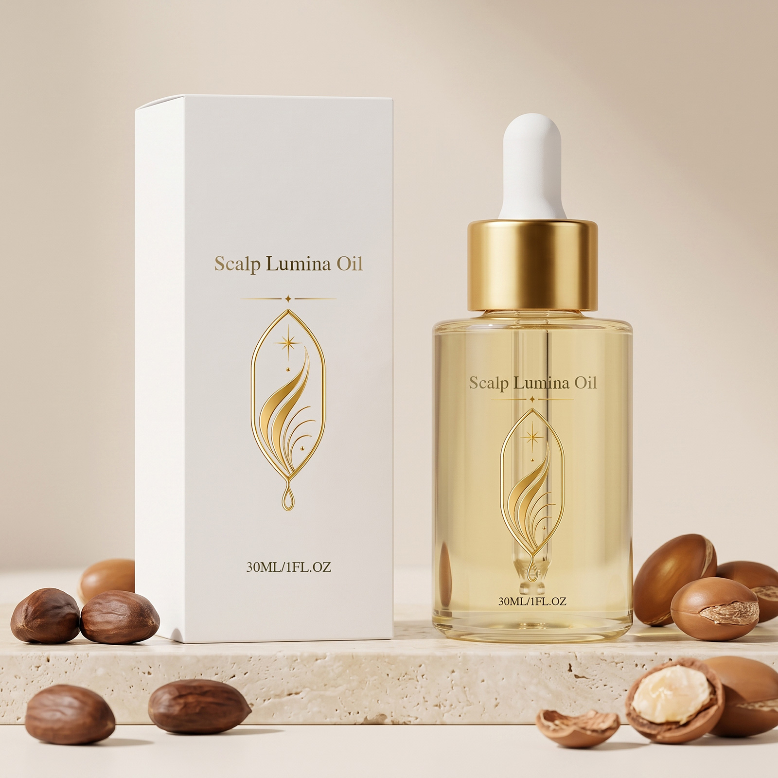 Alternative view of Shine & Scalp Hair Oil