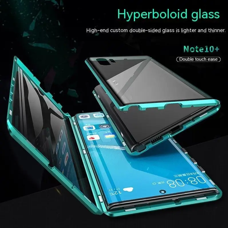 Double-sided Glass For Magnetic King Metal All-inclusive Phone Case