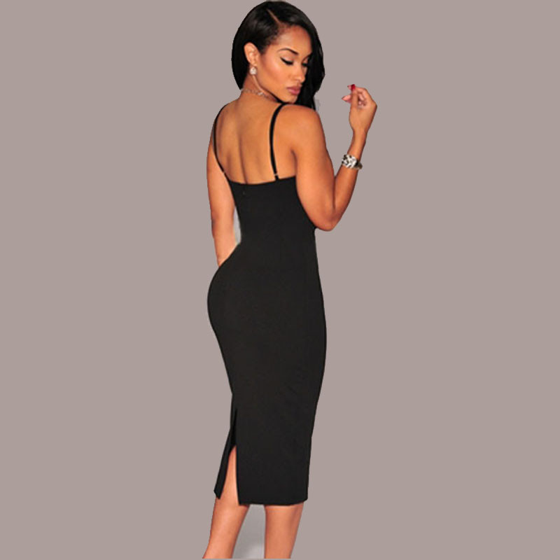 Title 3, Long split sexy dress