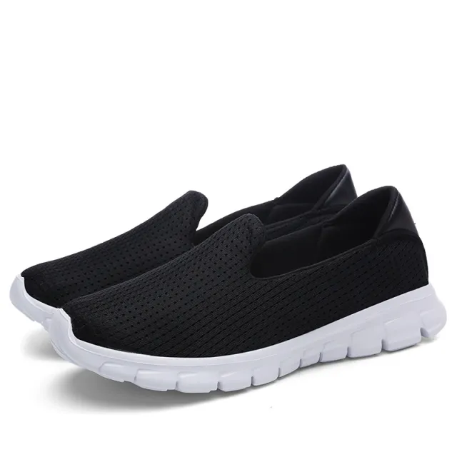 Breathable Mesh Shoes, Lightweight Soft Sole Women's Shoes, Sports Casual Shoes Black - Shop at LoveMi