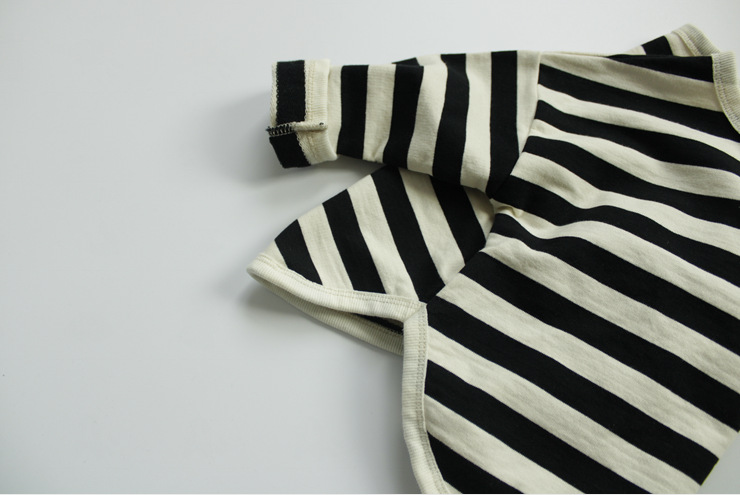 Children's Sweater T-shirt Loose Sweater Stripe