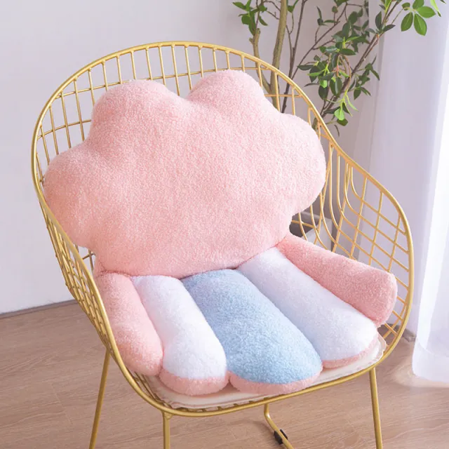 Fashionable Office Long Sitting Waist Cushion Pink - Shop at LoveMi