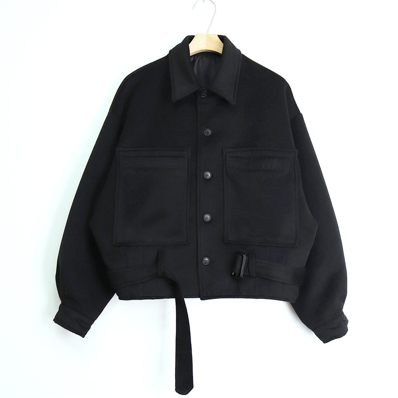 New Handsome Male Tooling Loose Short Jacket