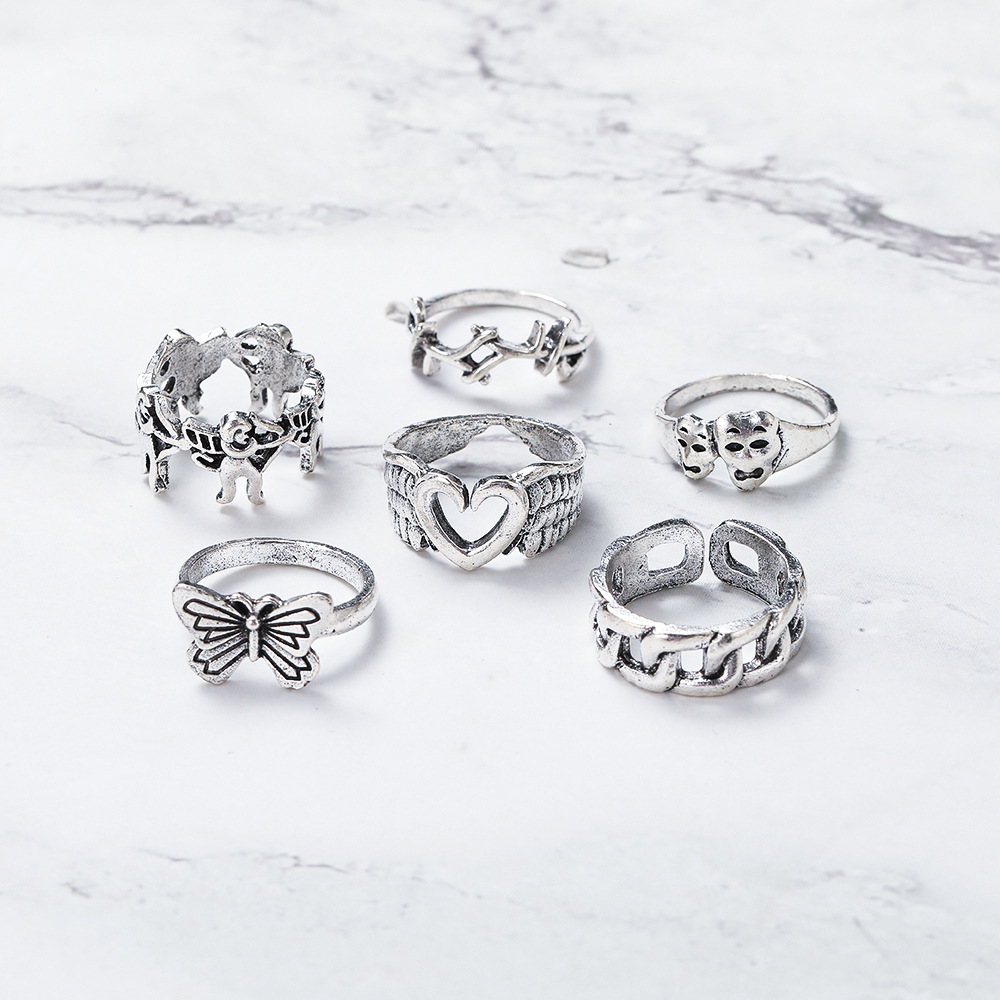 Nepal Ring Cross-border Retro Joint Ring Ideas