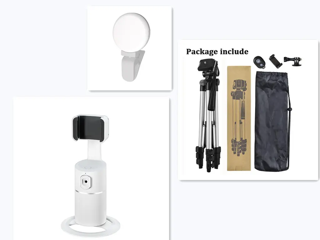 Smart Face Recognition Tracking PTZ Mobile Phone