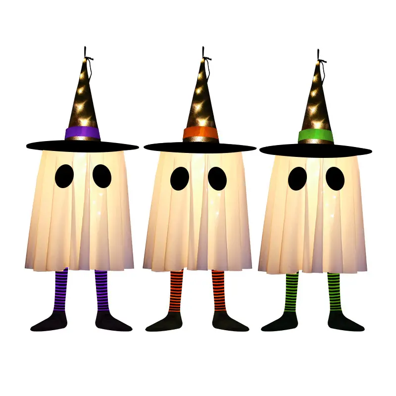 New Product Halloween Wizard Hat Ghost Hanging