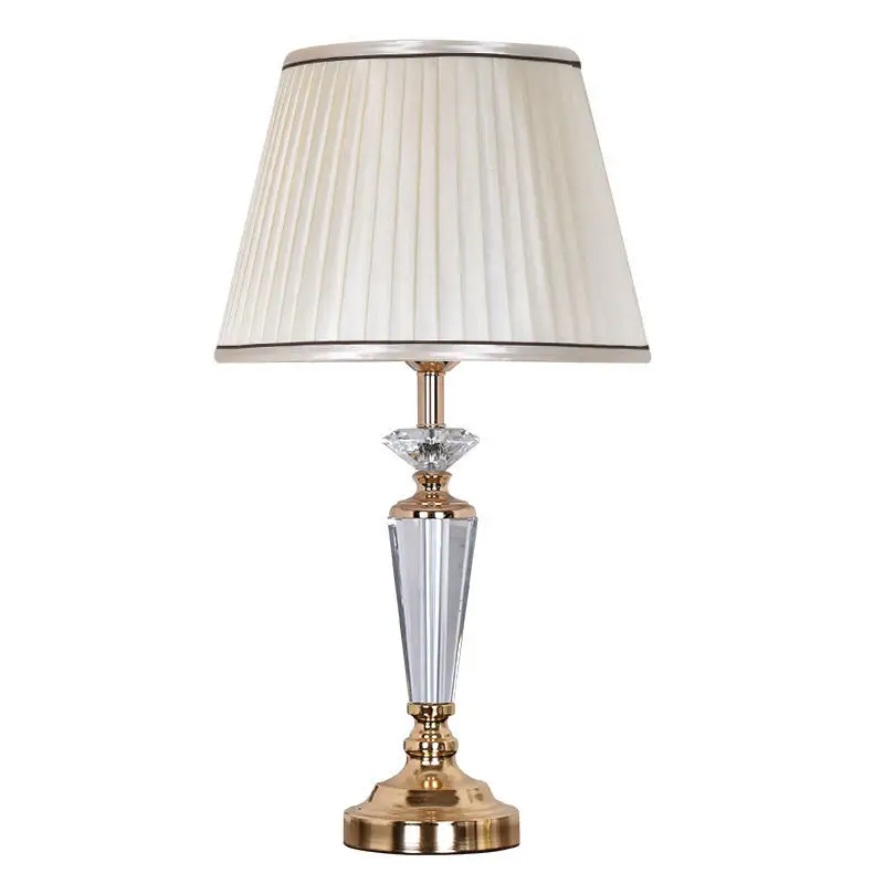 Crystal Table LampDesk Bedside Lamp LED Modern