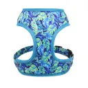 Floral Blue Single Chest Back
