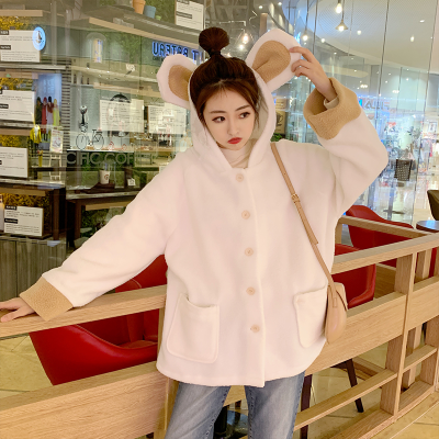 Lamb Wool Thick Sweater Female Korean Version