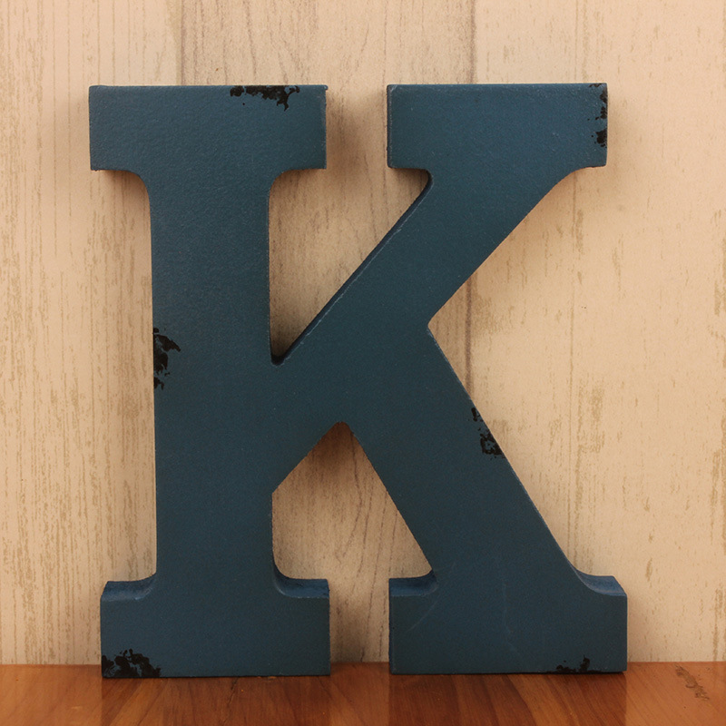 Title 17, Creative retro wooden alphabet decoration ornam...