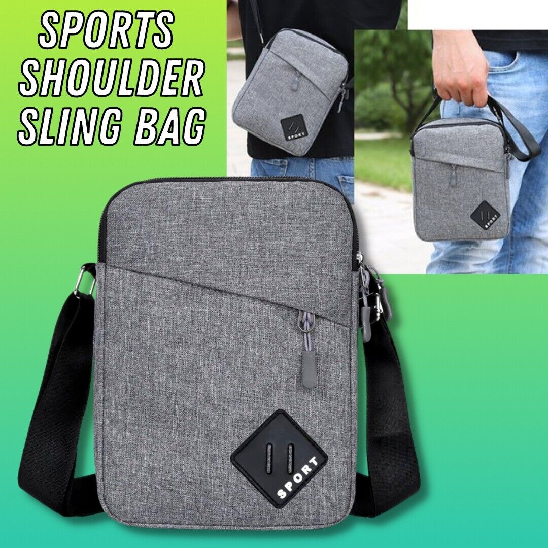 Men's Crossbody Messenger Bag Backpack Shoulder Purse. we ship only inside the US, USPS First Class Package 2 Day Handling , 2-5 Day Shipping. Fashion Casual Messenger Bag Day Pack Cross Body Travel Sport Shoulder Backpack for Men & Women by KTATMARKETING