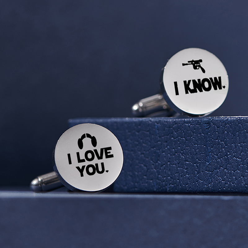 High Quality Custom Name Date Stainless Steel Cufflinks Personalized Metal Cuff Links For Men Wedding Jewelry — foto 5