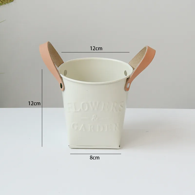 Home Garden Letter Metal Pots – image 9