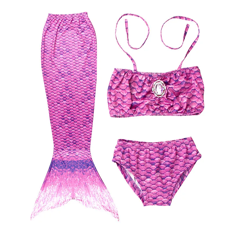 Children's Mermaid Swimsuit Tail Kids Bikini Set - Mry 05F-130