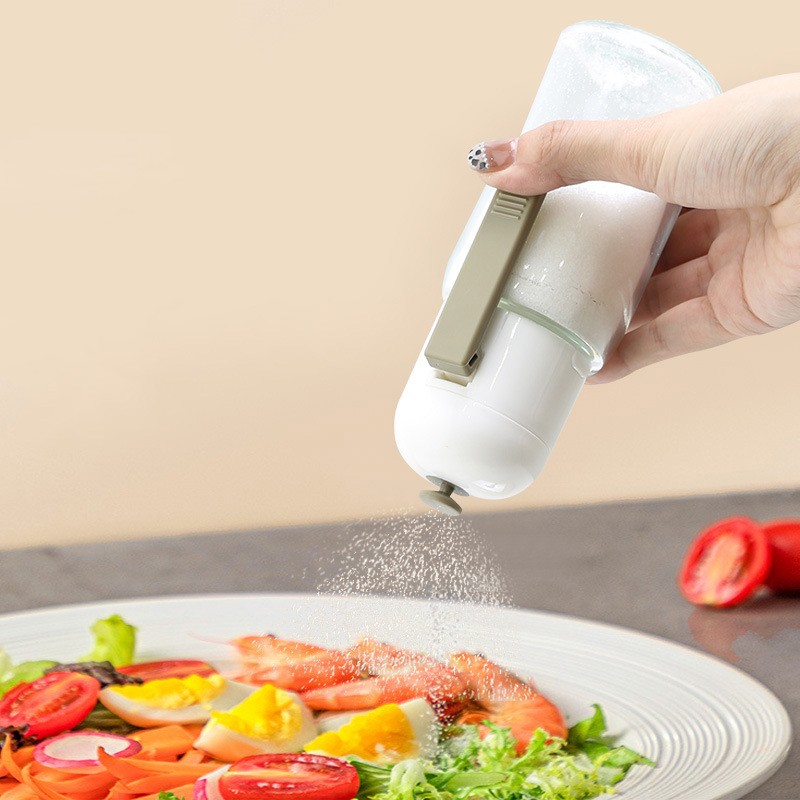 Title 3, Kitchen Glass Seasoning Salt Control Bottle