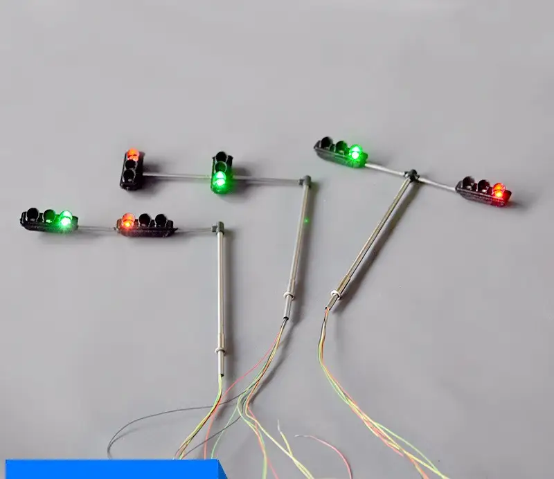 Model Material Mini Traffic Signal Indicator Light