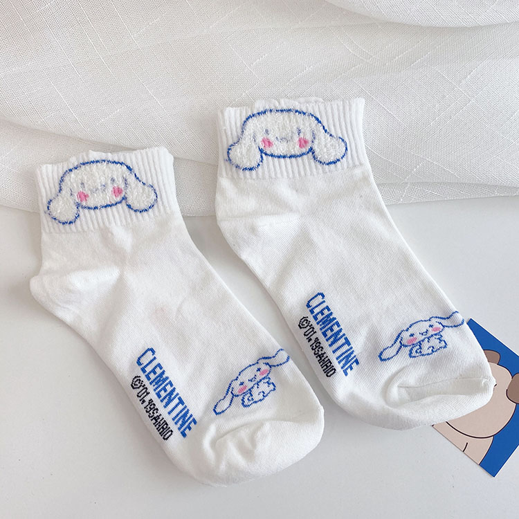 Title 2, Lady cartoon dog socks